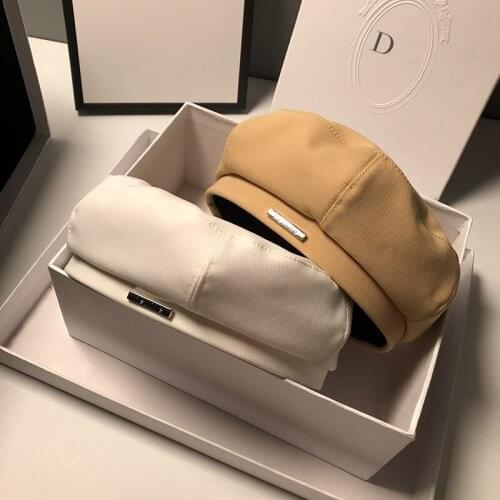 New Personality Beret Women Korean Casual Wild Painter Hat Autumn And Winter Fashion Foreign Style Beret Hat