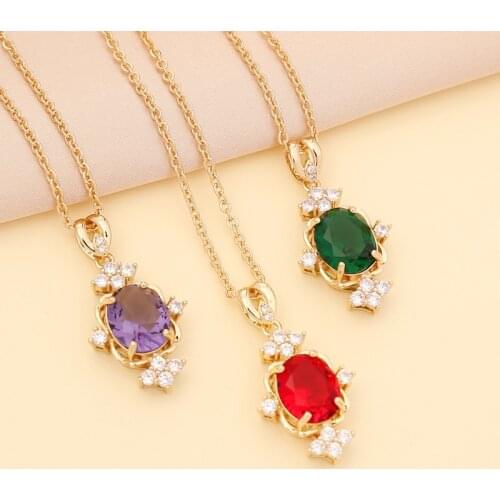 Wholesale Trendy Female Pendant Gold Color Link Chain Choker Moon Style Necklace Women Girl Metal Jewelry Accessory Party