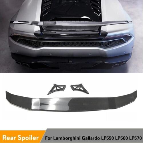 Carbon Fiber Rear Trunk Wing Spoiler for Lamborghini Gallardo LP550 LP560 LP570