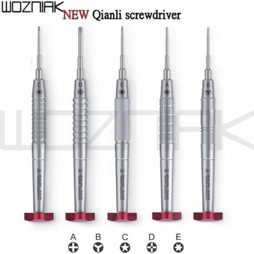 Qianli screwdriver aviation aluminum handle anti-slip screwdriver Philips Y Convex Cross for iphone samsung disassembly tool
