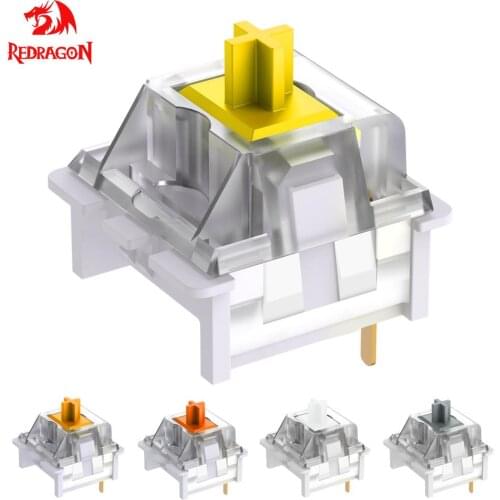 REDRAGON SMD RGB Outemu MX switch 3Pin Clicky Linear Tactile silent red blue Black Brown Switche For Backlit Mechanical keyboard