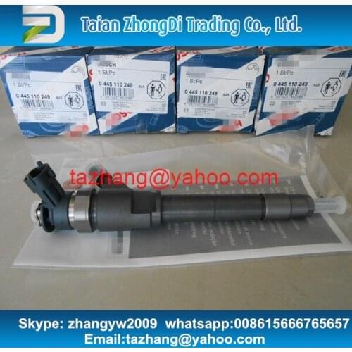Genuine common rail injector 0445110249 for BT-50 WE01-13-H50A, WE0113H50A