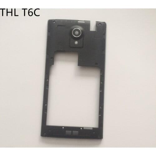 THL T6C Used Back Frame Shell Case + Camera Glass Lens For THL T6C MTK6580 Quad Core 5.0 inch 854x480 Smartphone