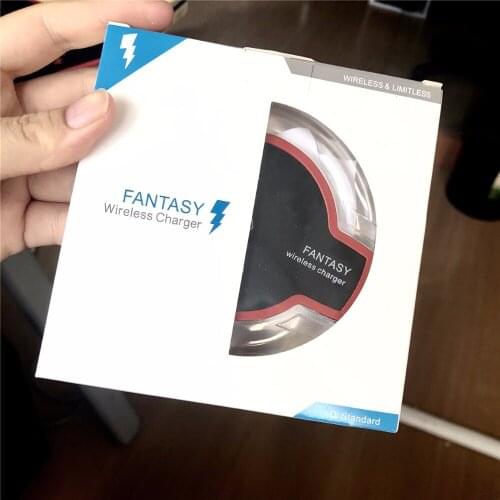 Ultra-Thin K9 Wireless Charger For iPhone X/XS Max XR 8 Plus fast adapter for S8 S9 Plus Note 9