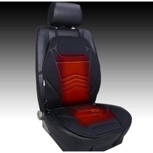 Universal DC 12V Car Heated Seat Cover Automobiles Front Seat Heater Warmer Winter Warming Seat Cushion Auto Heating Warmer Pad