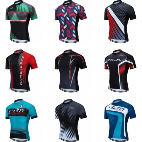 Weimostar Sumemr Cycling Jersey Men Short Sleeve Bicycle Shirts Mountain Bike Clothing Pro Team Cycling Wear Clothes Maillot