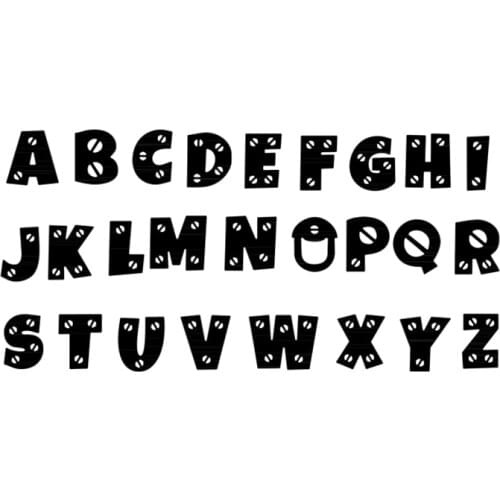 Cutting Dies Cute Combining Letters For DIY Scrapbooking Embossing Album Paper Cards Dies 2021 New