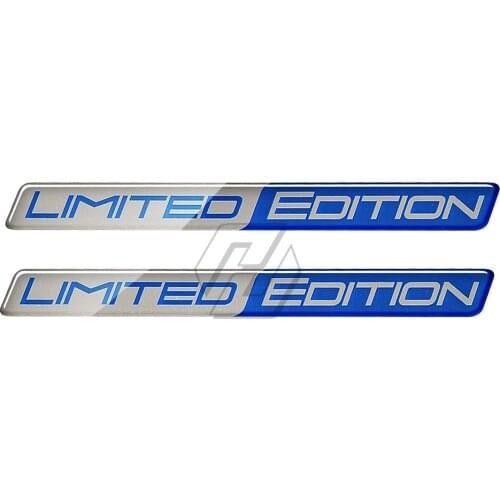 HIGH GLOSS DOMED GEL FINISH Blue Limited Edition Sticker Motorcycle Tank Decal Car Styling Stickers