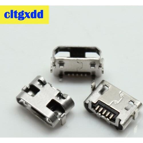 100pcs micro usb Power port jack For MOTOROLA MOTO G5S usb charge charging connector plug dock socket