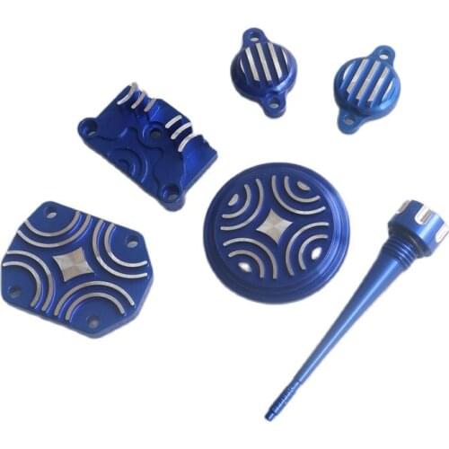 110-140 engine cnc accessories cylinder head cover flower type 6 kit for Monkey Motocross Modified Parts