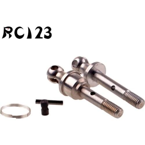 2/4P 6851X/6852X Aluminum Front/Rear Driveshaft CVD Axle For RC Traxxas 1/10 Slash 4x4/2WD Stampede 4X4 Upgrade Parts NEW ENRON