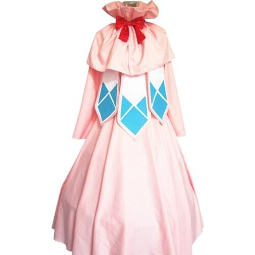 Anime Fairy Tail Cosplay Mavis Vermilion Cos Halloween woman Party costumes Custom