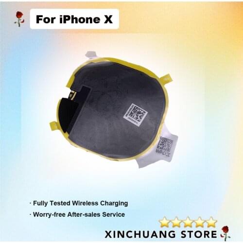 Original Wireless Charger Port Power and Volume Flex Buzzer Cable for iPhone X - XR replacement parts