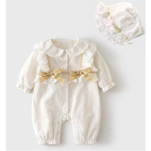 Baby Girls Romper Newborn Princess Baby Clothes Autumn Spring Baby Romper Jumpsuit Girl Cotton Baby Playsuit Overall Boys Romper