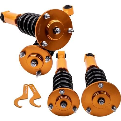 Adjustable Height Coilover Set for Ford Expedition Navigator 03-06 Struts,Shocks For Lincoln Navigator Front Rear Dampering