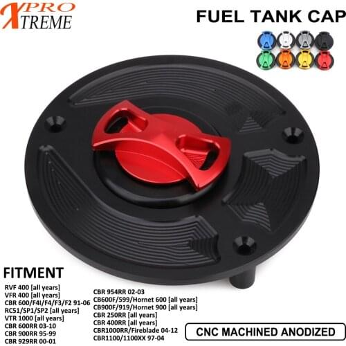 Oil Fuel Tank Cap For HONDA CBR954RR CB600F 599 Hornet 600 900 Hornet600 Hornet900 CB900F CBR250RR CBR400RR CBR1000RR Fireblade