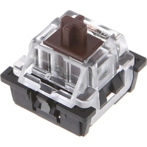 LX9B 10Pcs 3 Pin KeyCaps Brown Mechanical Keyboard Switch for cherry MX Keyboard