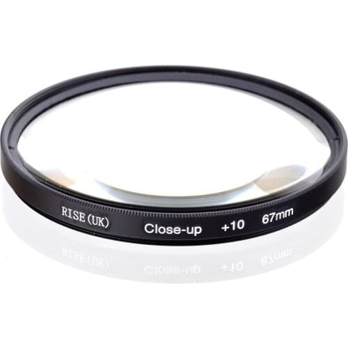 RISE(UK) 67mm Macro Close-Up +10 Close Up Filter for All DSLR digital cameras 67MM LENS