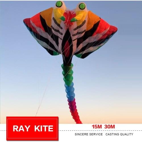 RAY KITE 15m soft kiteinflation kite