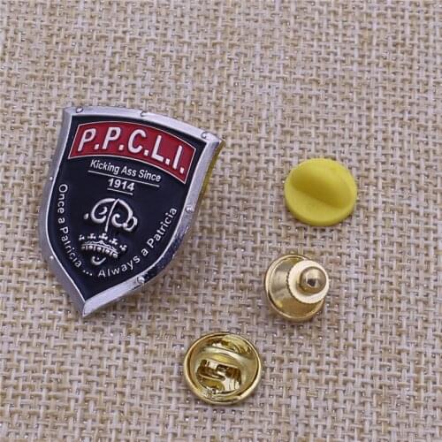 Low MOQ Professional Supplier Button Metal Craft Badges