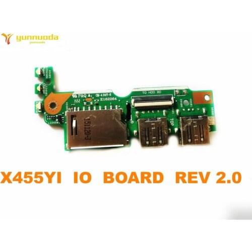 Original for ASUS X455YI USB board X455YI IO BOARD REV 2.0 tested good free shipping