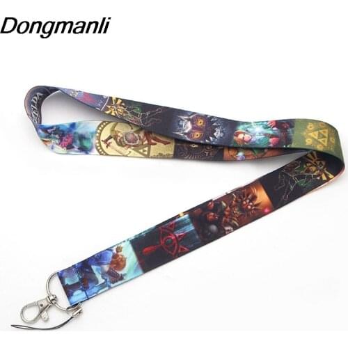 PC81 Lanyards ID Badge Holder ID Card Pass Mobile Phone Straps Badge Key Holder Keychain