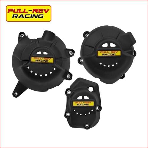 For KAWASAKI Z900 2017 Motorcycles Full Rev Racing Perforated protective engine cover