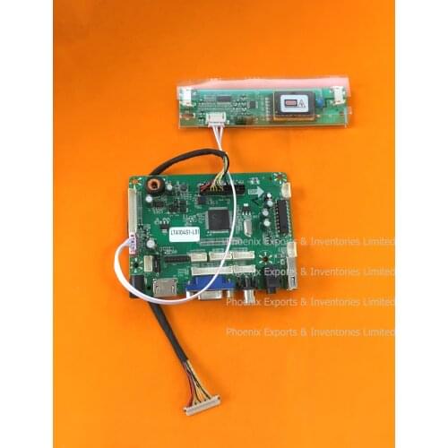 VGA HDMI Control Card for LTA104S1-L01 LCD Screen with inverter and cables Driver Board Test Kit