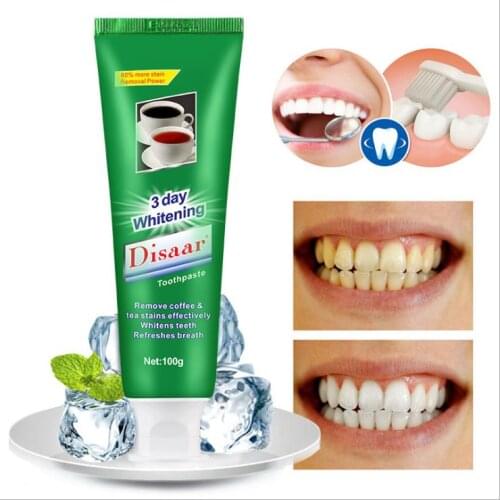 Herbal Mint Toothpaste Whitening Remove Yellow tea stain coffee Stains Halitosis Plaque Reduce Gingiviti Dentifrice Clean Dental