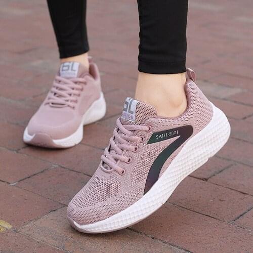 CAGILKZEL New style casual shoes fashion breathable walking mesh flat shoes womens sports shoes womens tennis womens shoes