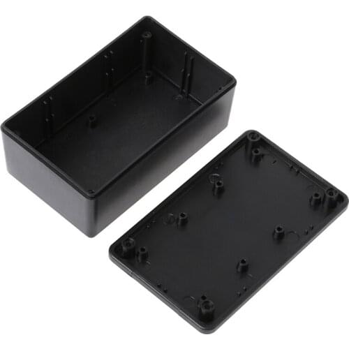 Waterproof ABS Plastic Electronic Enclosure Project Box Case Black 105x64x40mm
