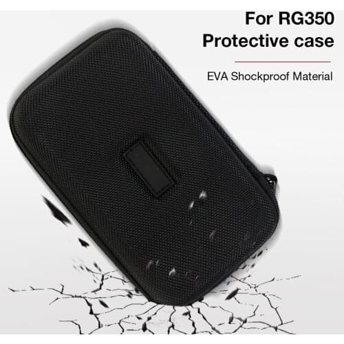 For RG350 Protective Case Bag Handheld Protection Game Machine Silicone Sleeve Large Capacity Cloth Package Games Accessories