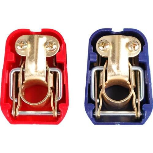 1 Pair Universal 12V Quick Release Battery Terminals Clamps Car Caravan Boat Motorcycle Accessories
