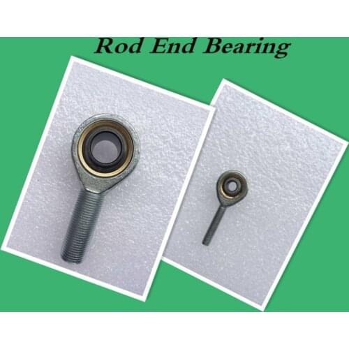1pc M5 M6 M8 M10 M12 Male External right Hand Screw Thread Fish Eye Rod End Joint Bearing Osci
