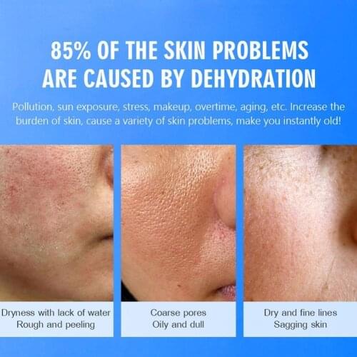 30ml Hyaluronic Acid Face Serum Moisturizing Essence Anti Anti-aging Care Shrink Fine Lines Remove Skin Deep Pores B9A5