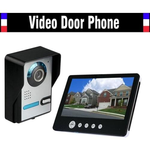 9 Inch Monitor 900TVL HD Camera Video Intercom Door Phone Doorbell System IR Night Vision Door bell Wired for Villa house