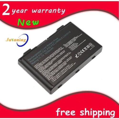 Juyaning New Laptop battery A32-F82 A32-F52 L0A2016 for Asus F82 F83S K40 K40E K6C11 F52 K50 K51 K60 K61 P50 P81