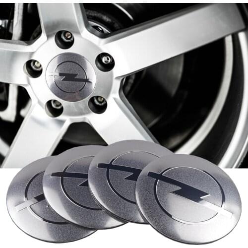 Car-styling 4pcs 56mm Car Wheel Center Hub Caps Decorative Sticker For Opel Astra H G J Corsa Insignia Antara Meriva Zafira