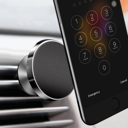 360 degree rotating air outlet car suction cup bracket Universal Magnetic Car Phone Holder Air Vent Mount Magnetb Stand in Car