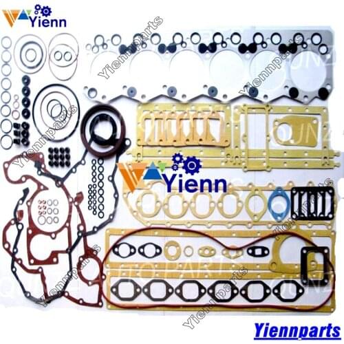 For KOMATSU S6D108 SA6D108 Full Gasket Set With Head Gasket 6221-17-1811 For KOMATSU PC310 Excavator SA6D108 Diesel engine parts
