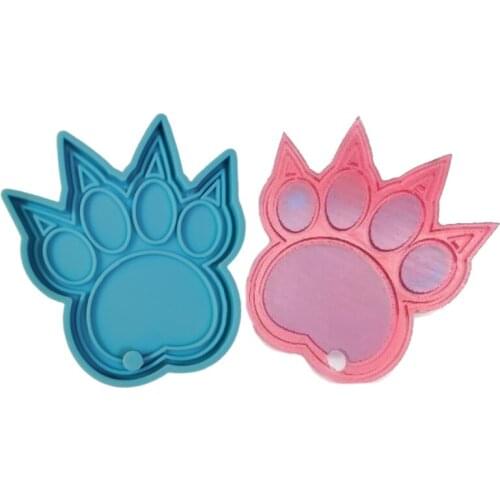 Epoxy Resin Mold DIY Crafts Decorations Jewelry Pendant Making Tool Keychain Silicone Mould