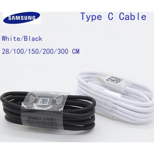 Original 100cm/150cm USB 3.1 TYPE-C Fast Charging Data Cable For Samsung Galaxy A80 A70 A60 A50 A40 A30 S8 S9 plus S10e Note 8 9