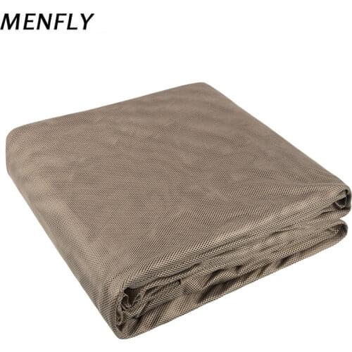 MENFLY Khaki Camouflage Net Mesh 300D Cover Cloth Adornment Textile Camping Awning Cubicle Curtain Shade Cotton Material