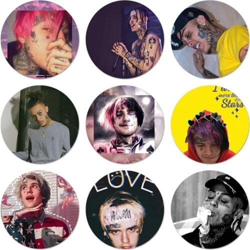 Lil Skies Lil Peep Icons Pins Badge Decoration Brooches Metal Badges For Backpack Decoration