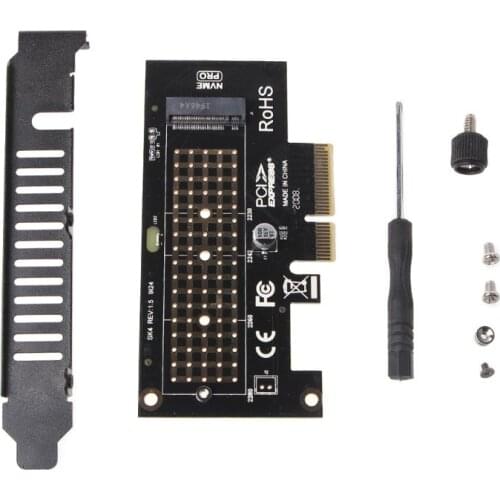 M.2 NVMe SSD to PCIE X4 Adapter Expansion Card PCI Express 3.0 x4 2230-2280