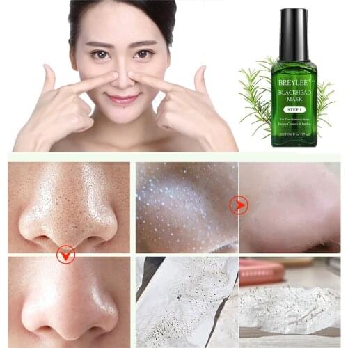 100Pieces Nose Blackhead Remover Mask Deep Cleansing Skin Care Shrink Pore Acne Treatment Mask Nose Black dots Pore Clean Strips