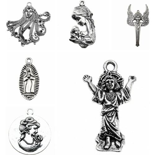 Wecharms bulk charms for jewelry making kit pendant diy jewelry accessories Jesus Avatar Charms