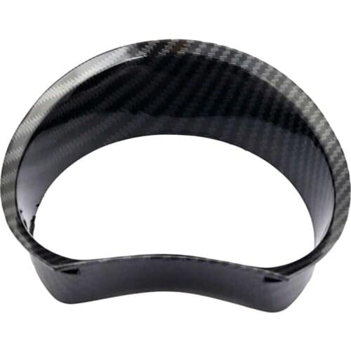 2Pcs for Yamaha NMAX155 150 2016-2019 Motorcycle Front Mask Shell Cap Head Cover and Gauge Cover Trim Frame Accessories