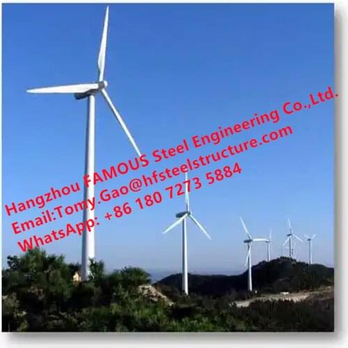 Substation Frameworks Wind Power Towers Tubular Tower Mast or Steel Pole Monopole Power Transmission Lines