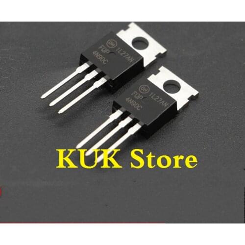 Real 100% Original NEW FQP4N90C FQP 4N90C TO-220 50PCS/LOT